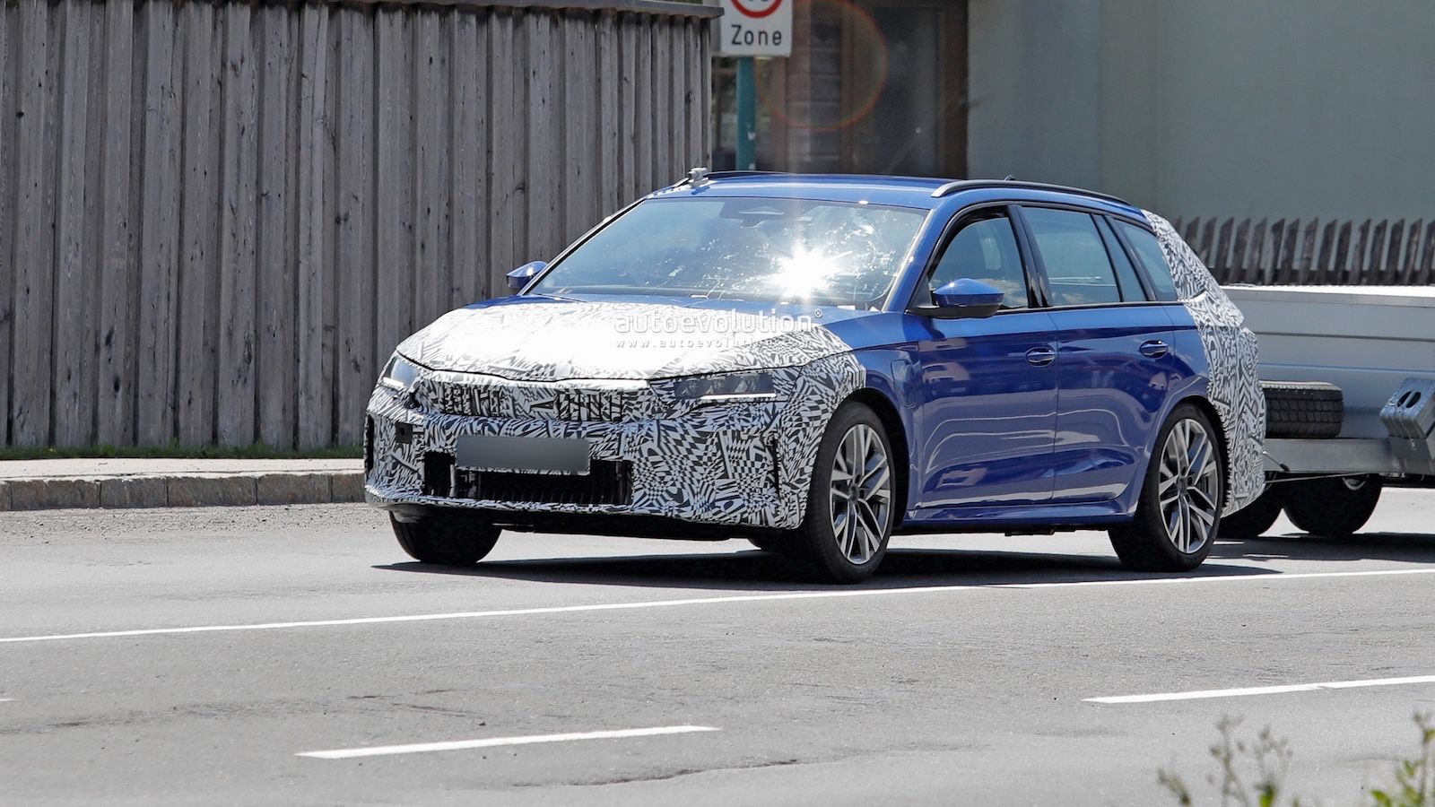 Skoda Octavia camouflage tests 2026