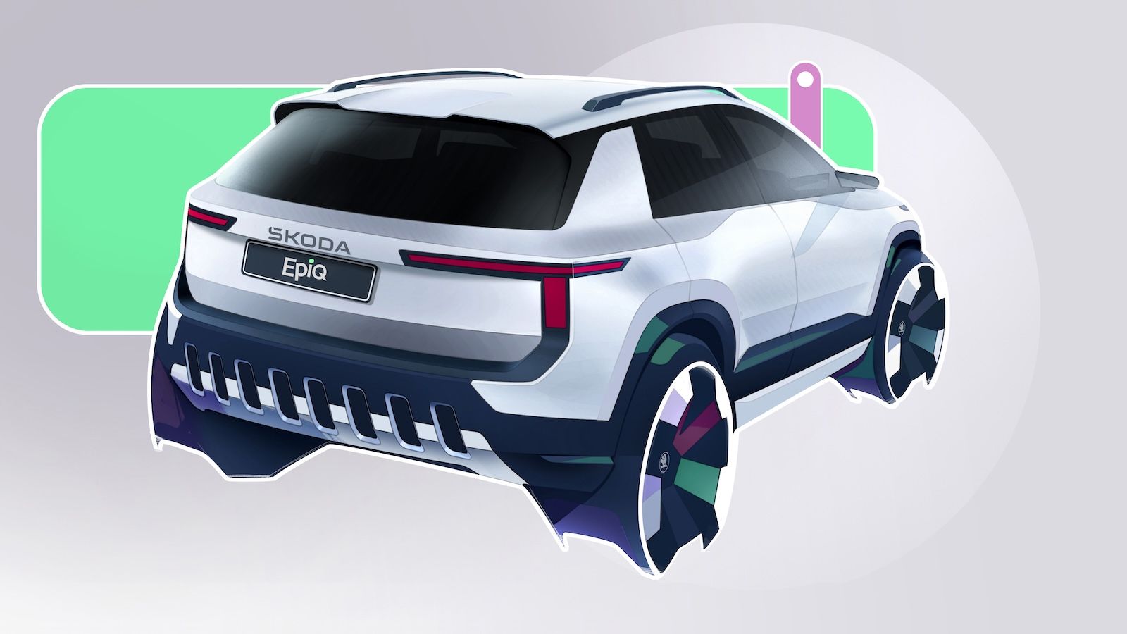 Skoda Epiq: Πρώτη γεύση από το εσωτερικό του νέου SUV -Πότε θα γίνει η πρεμιέρα