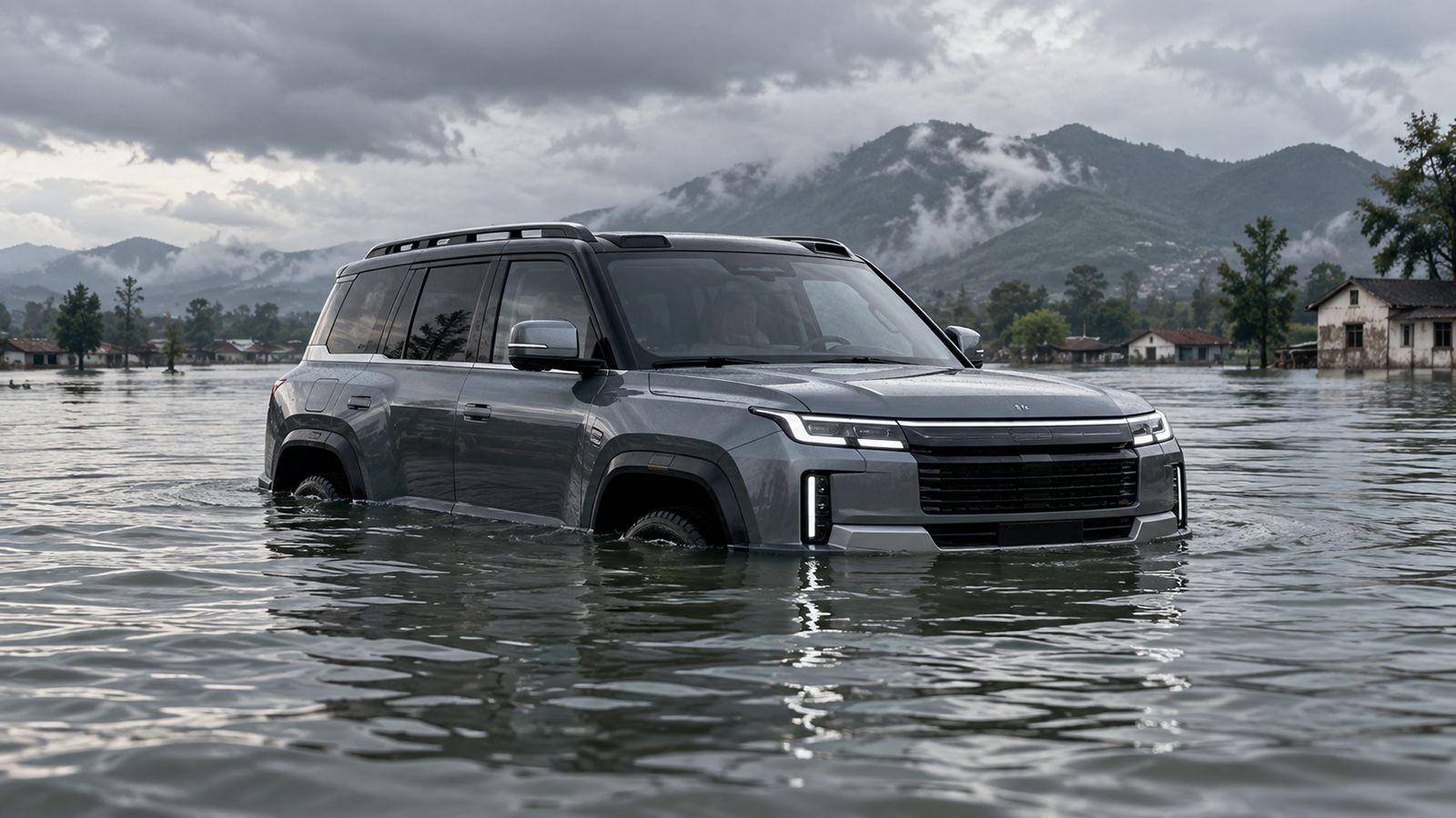 Υπάρχουν SUV που μπορούν να επιπλέουν. Γιατί αυτό δεν τα κάνει βάρκες;