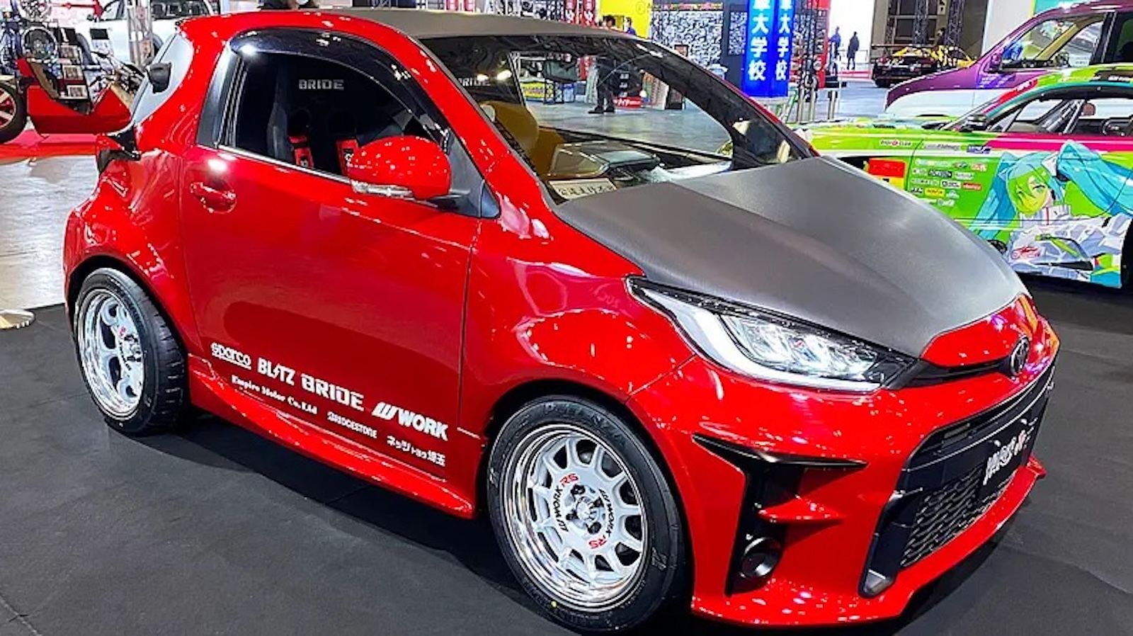 Toyota iQ «Yaris Jr»: Ένας «δαίμονας» 211 ίππων με καρδιά Kawasaki Ninja