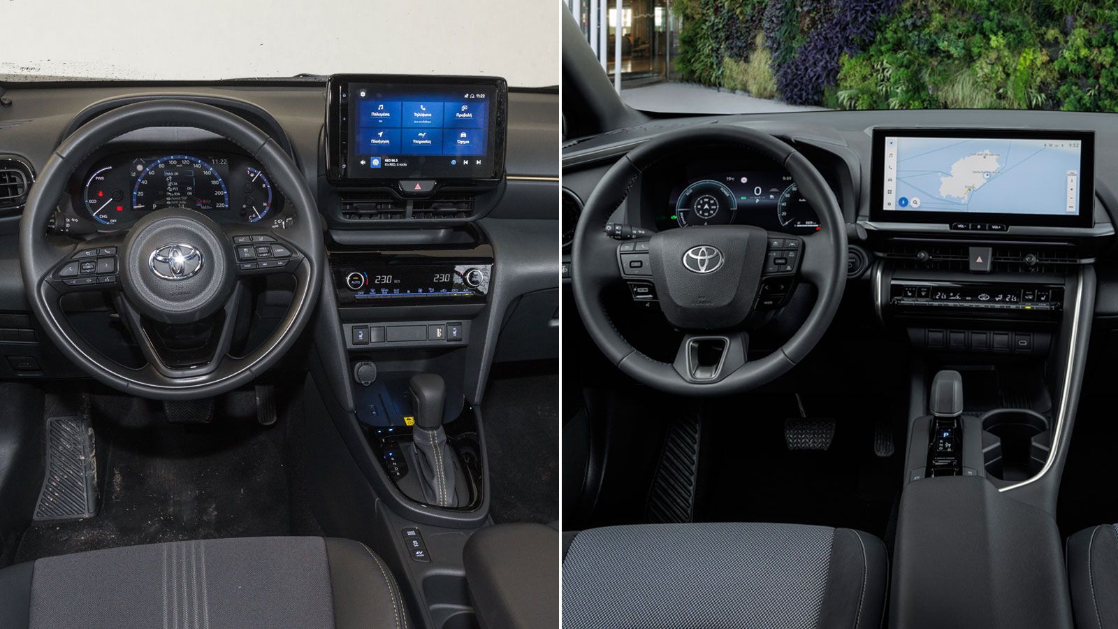 Tα Toyota Yaris Cross και Toyota C-HR είναι δύο best seller της Toyota που ανήκουν σε διαφορετικές κατηγορίες και παρά τις διαφορές τους έχουν και πολ