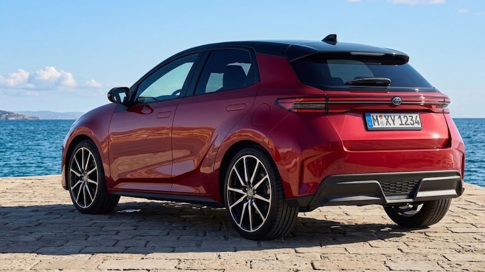 Toyota Yaris 2028 model year render