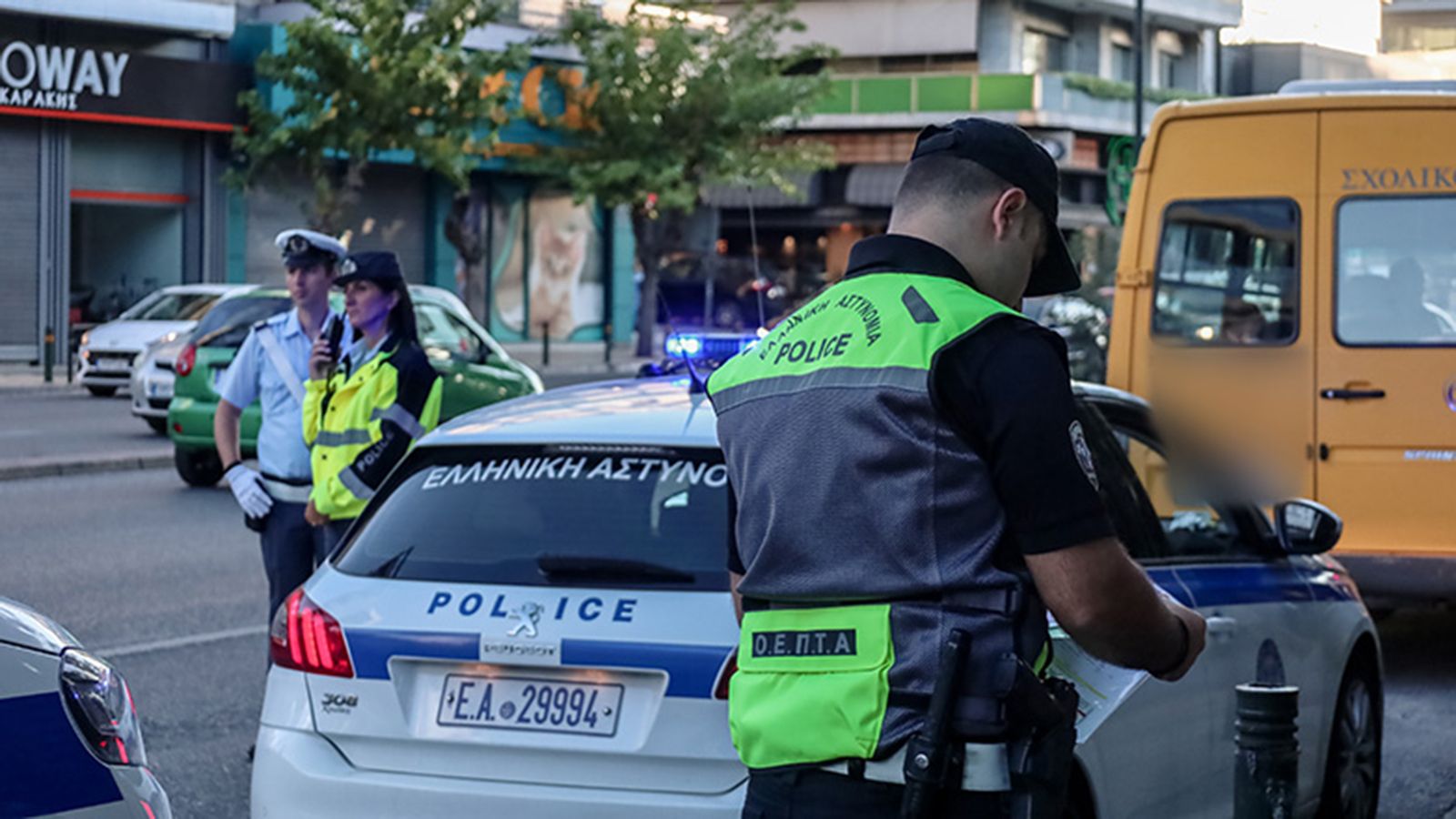 Αττική: 26.986 αλκοτέστ και 5.297 παραβάσεις σε μία εβδομάδα