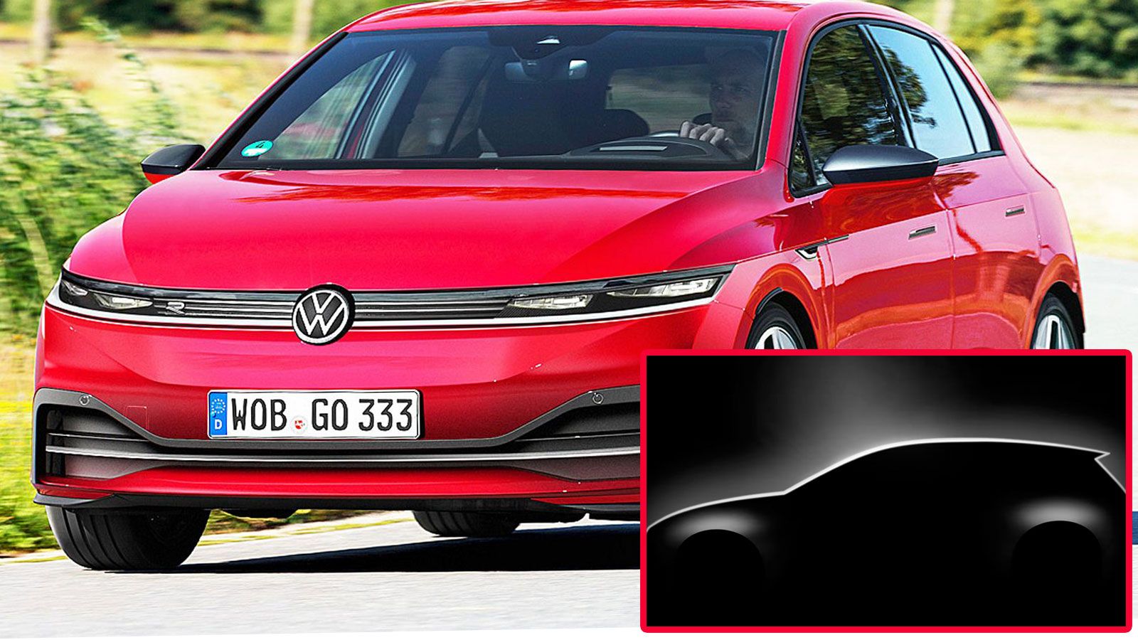 Έρχεται νέο VW Golf -Αποκάλυψαν τη σιλουέτα του Golf 9 στη Γερμανία