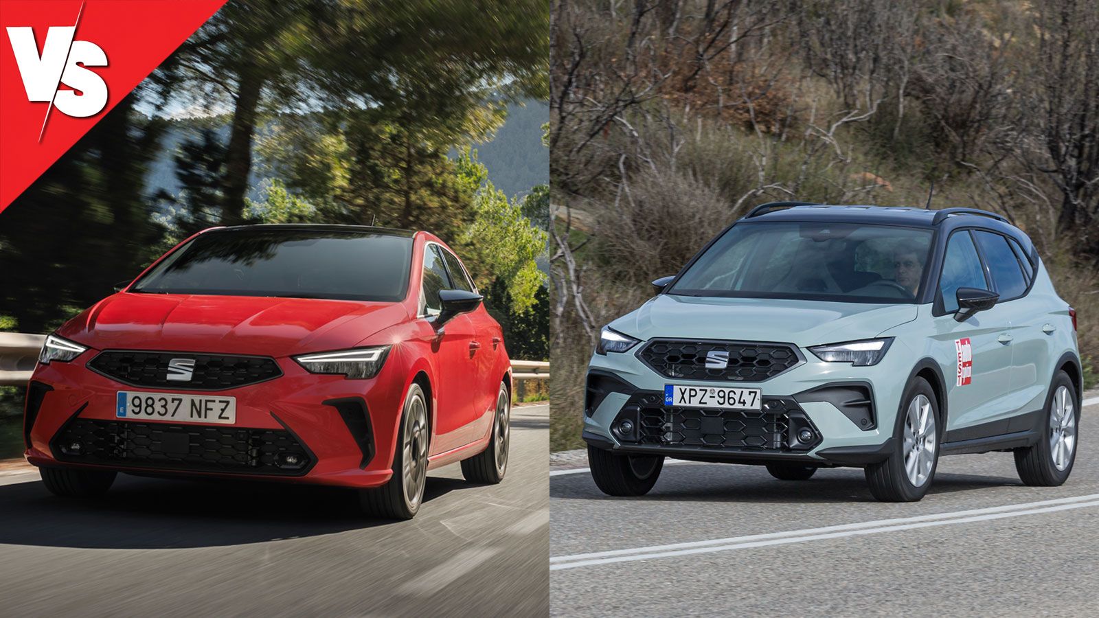 Ποιο SEAT στα 116 άλογα: Ibiza ή Arona με 1.300 ευρώ διαφορά;