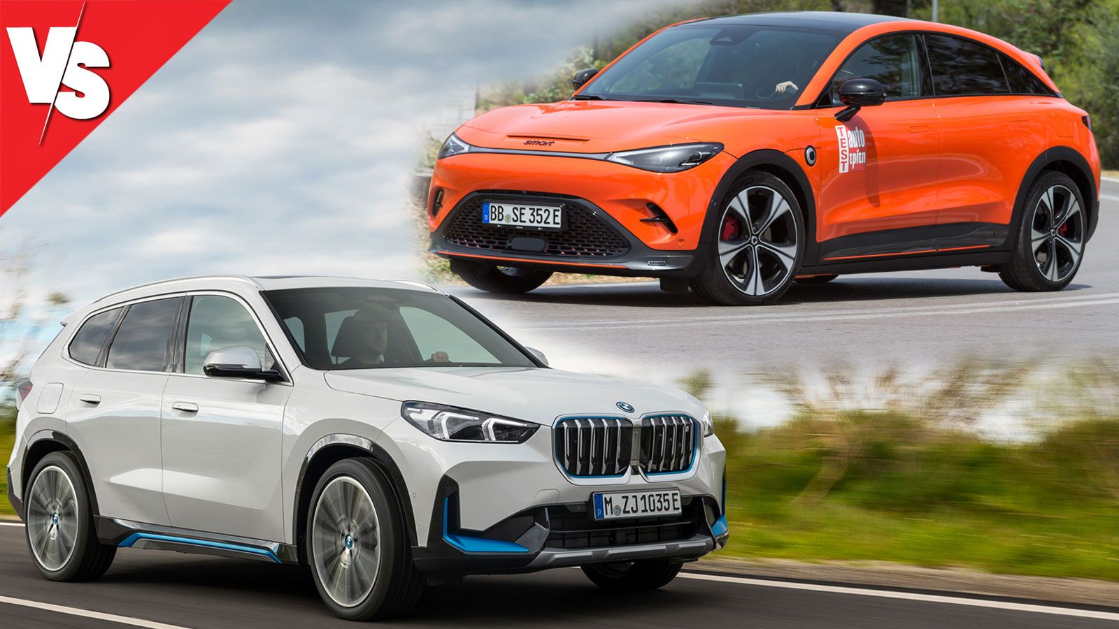 Premium ηλεκτρικά SUV στα 38 χιλιάδες ευρώ, με μπαταρία 66 kWh: BMW iX1 eDrive 20 204 PS Vs smart #3 RWD Pro+ 272 PS | autotriti.gr
