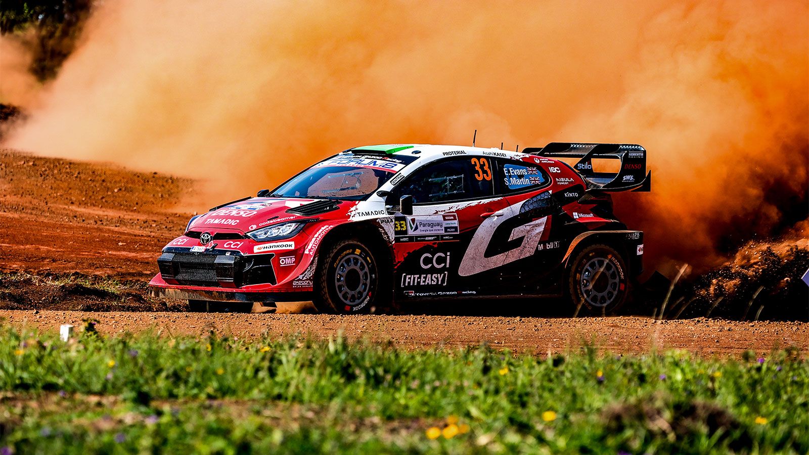 WRC Rally Παραγουάης: Ο Pajari στην κορυφή σε ένα σκληρό αγώνα