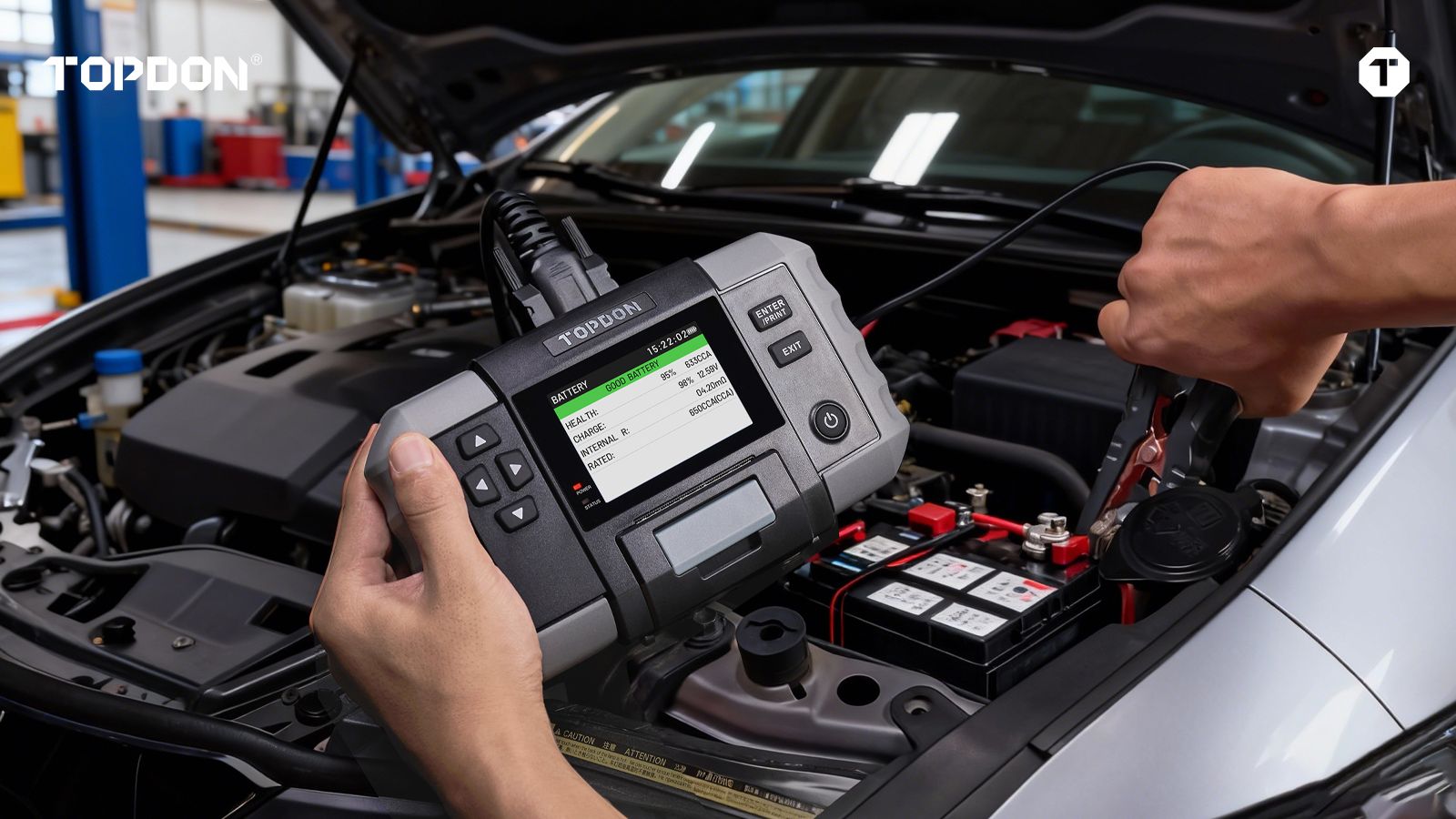 TOPDON battery testers: Πότε η μπαταρία «μιλάει» πριν χαλάσει.