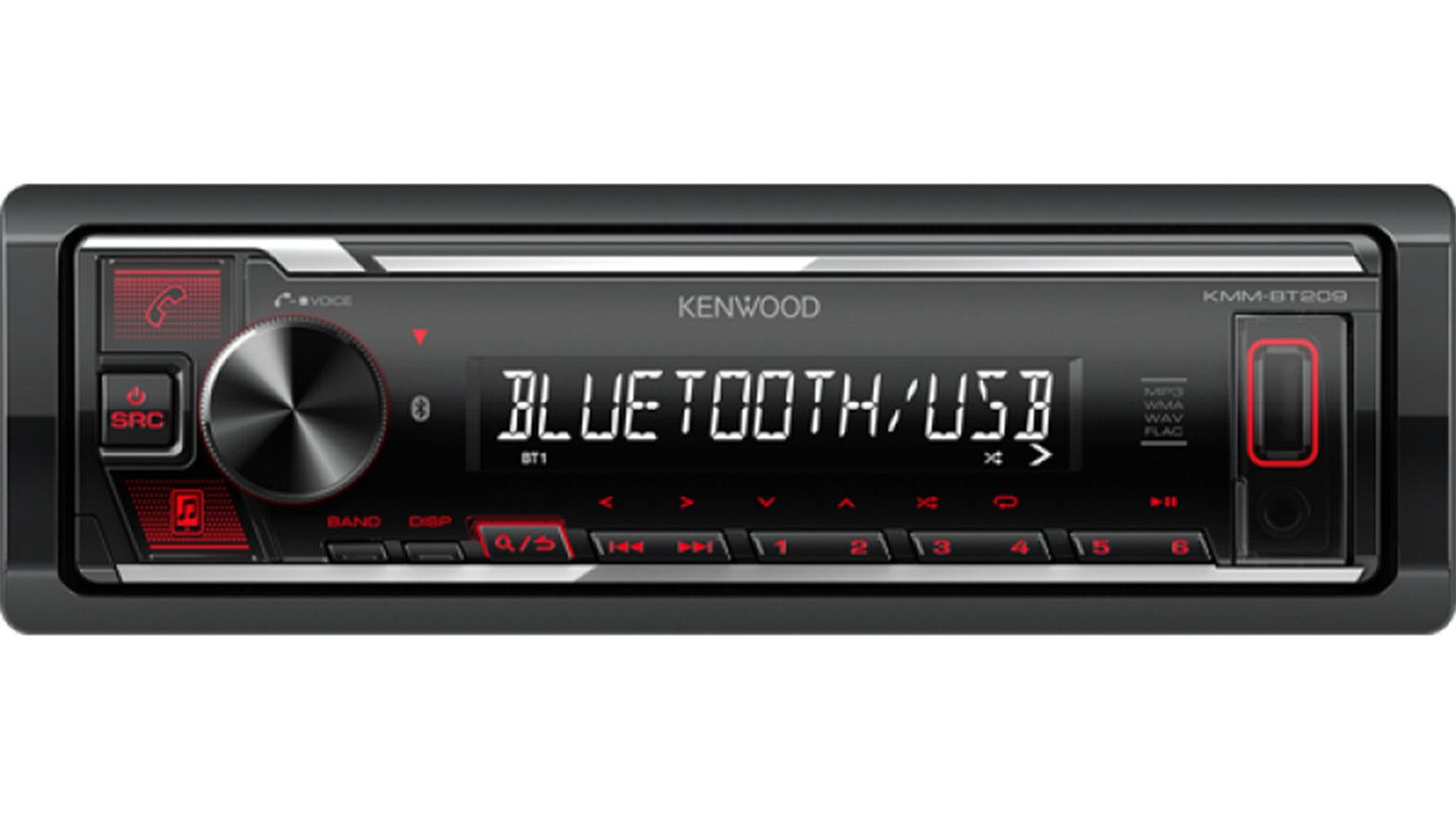 Δέκτης πολυμέσων με Bluetooth – KENWOOD KMM-BT209
