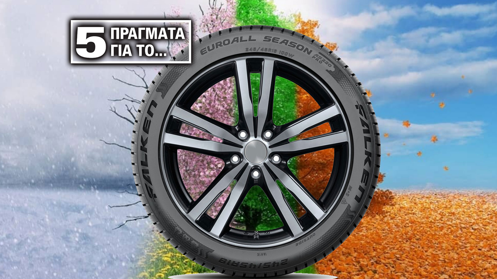 5 πράγματα που πρέπει να ξέρεις για το Falken Euroall Season AS220 Pro