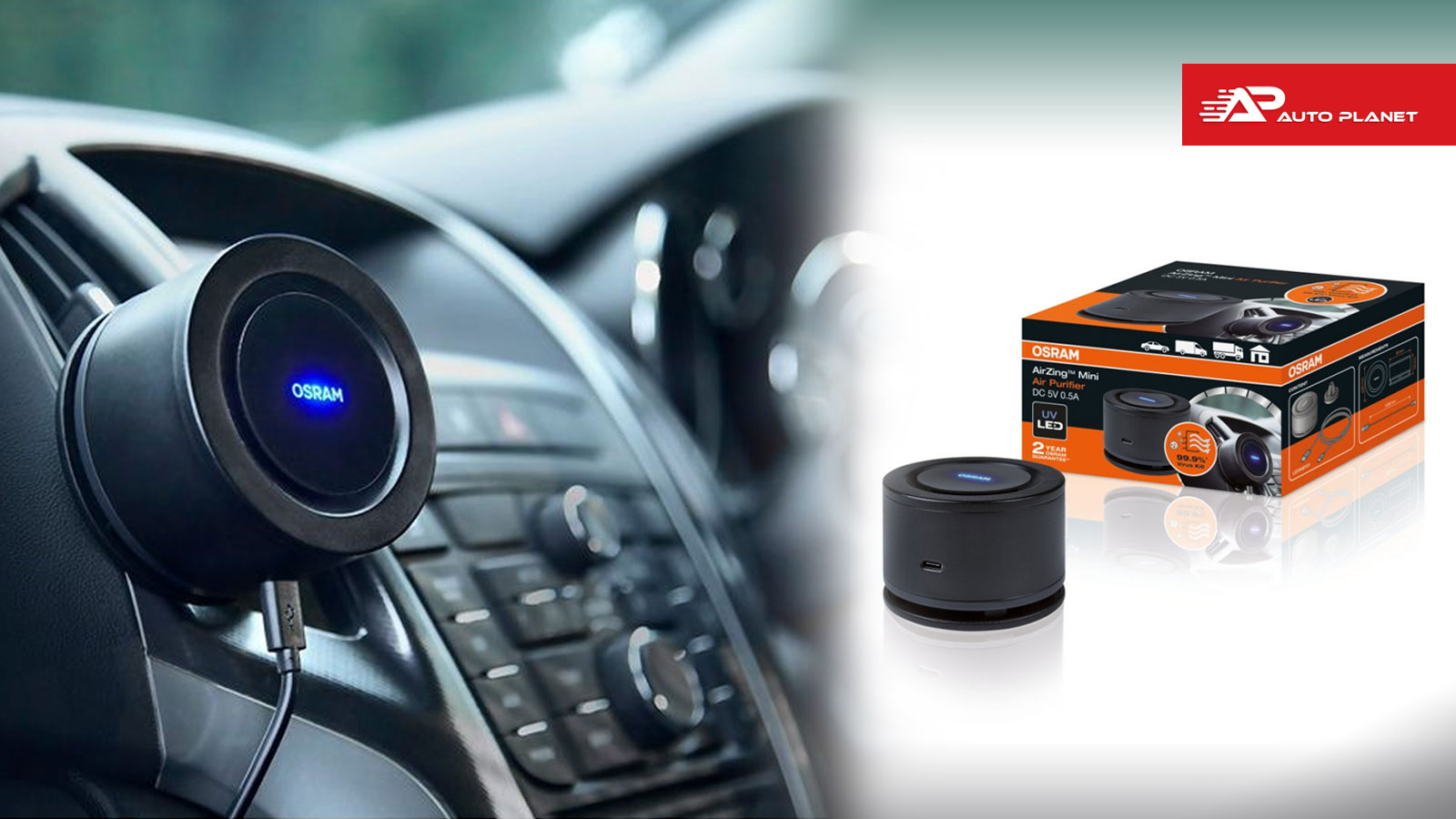 Osram AirZing Mini Καθαριστής Αέρα Αυτοκινήτου