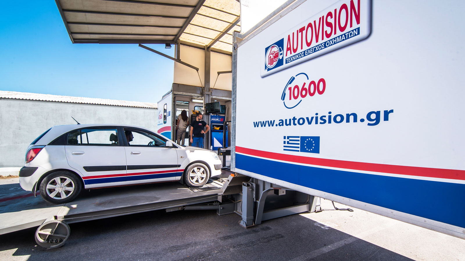 Κινητές μονάδες AUTOVISION: Τεχνικός έλεγχος οχημάτων στη Μήλο!