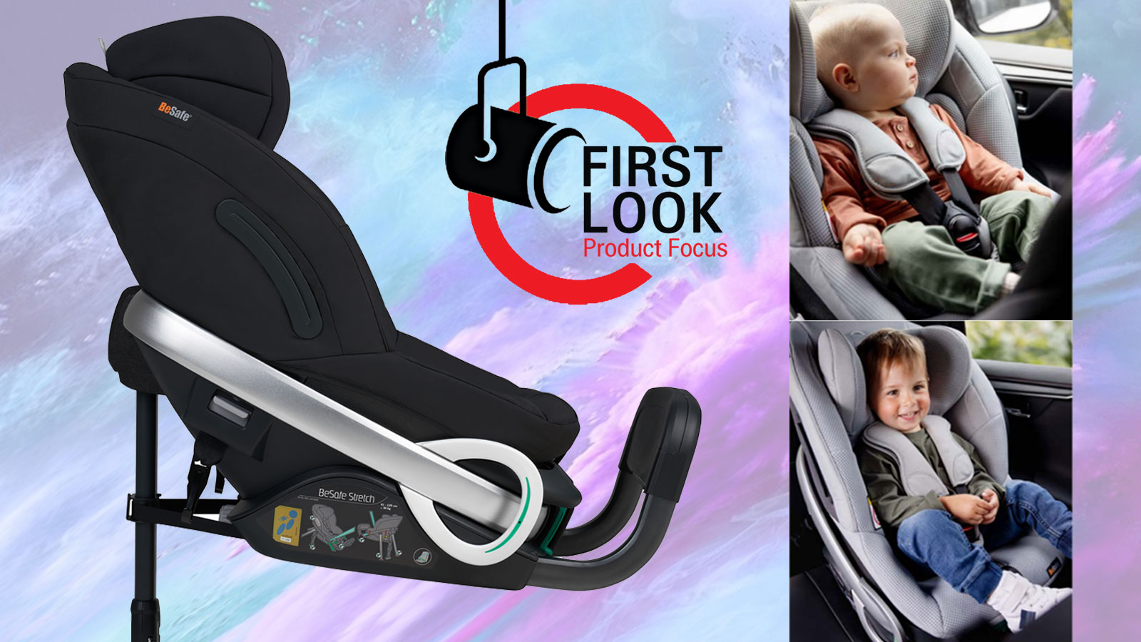 Το παιδικό κάθισμα αυτοκινήτου Stretch της BeSafe φροντίζει για την ασφάλεια του παιδιού σας και έχει εύκολη εγκατάσταση.