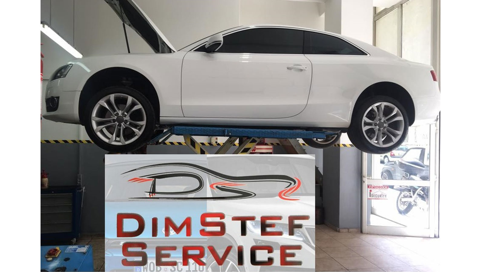 Το συνεργείο DIMSTEF SERVICE στα Κάτω Πατήσια, με υπεύθυνο Μηχανικό τον Στέλιο Κουρνιάτη, δραστηριοποιείται στο χώρο του αυτοκινήτου, έχοντας εξειδίκε