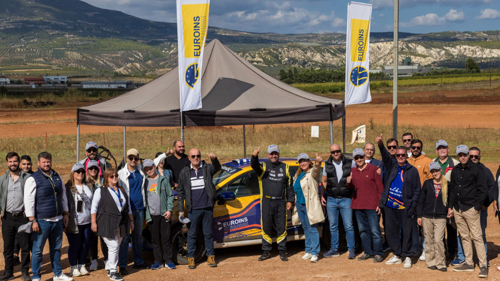 Η Euroins «ανέβασε στροφές» στο Διαδρόμιο Σπαθοβουνίου, παρέα με τον Θέμη Χαλκιά!