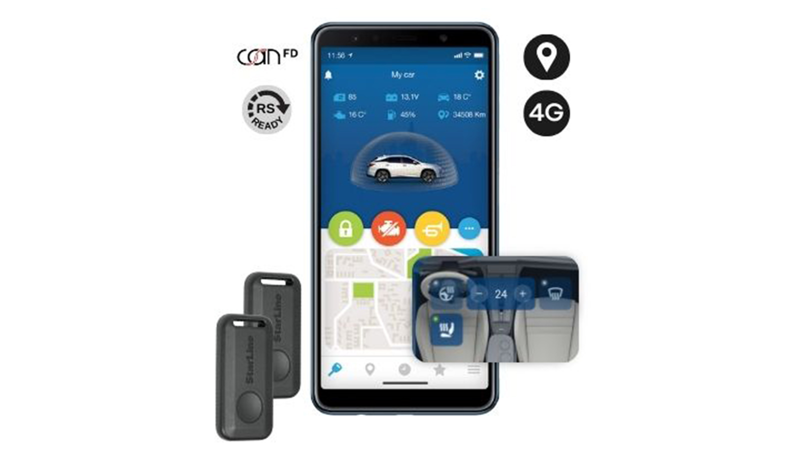 Συναγερμός - StarLine S9-2-GPS-4G GEN7