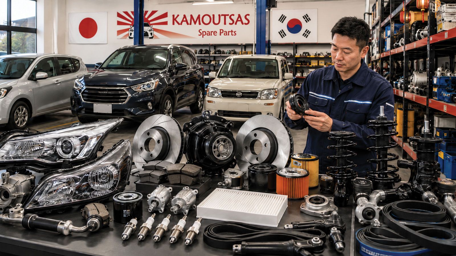 KAMOUTSAS: Γνήσια & aftermarket ανταλλακτικά για ιαπωνικά & κορεατικά