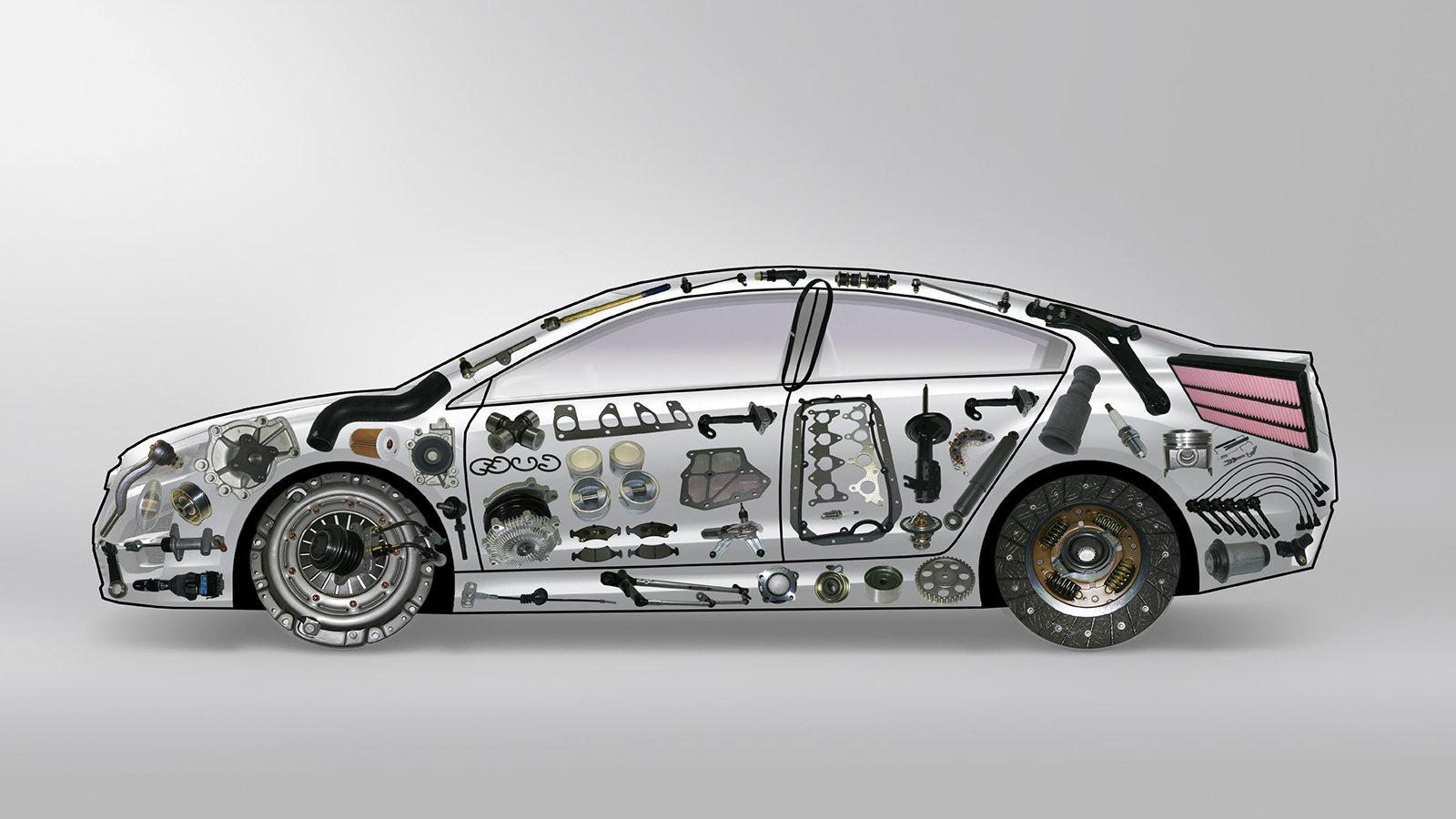 Μεγάλη γκάμα ανταλλακτικών, βιομηχανικών και χημικών προϊόντων