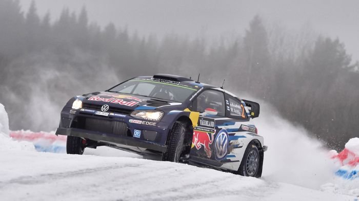 Οι Sebastien OGIER και Julien INGRASSIA, με το VOLKSWAGEN Polo R WRC και ελαστικά της Michelin X-Ice North 3 πήραν τη νίκη στο WRC Σουηδίας.