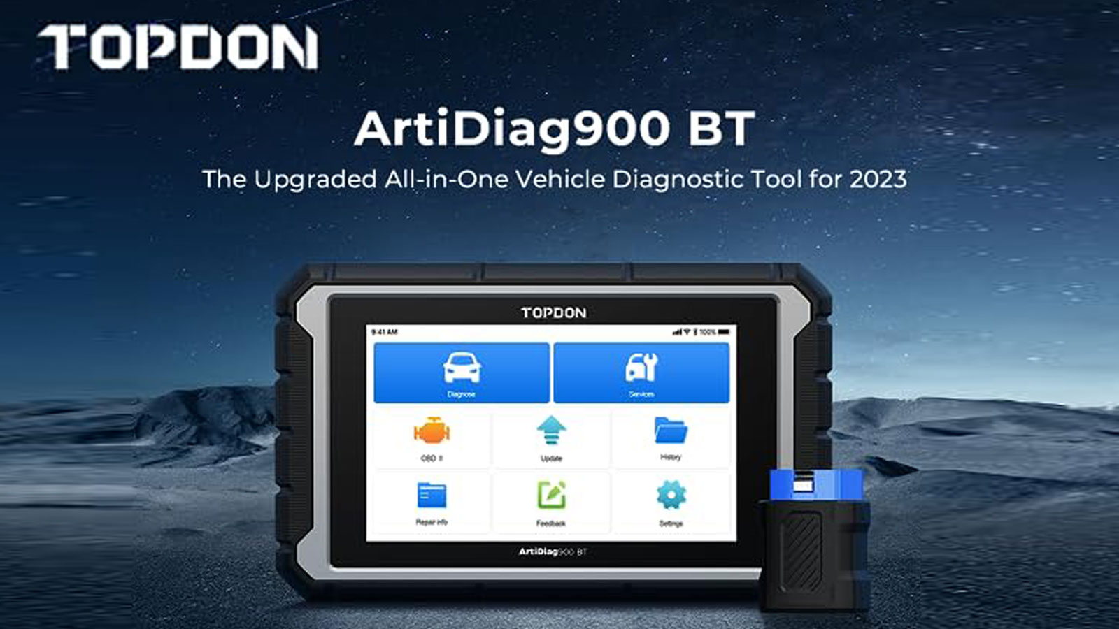 THINK GARAGE: Διαγνωστικό TOPDON με 2 χρόνια δωρεάν αναβάθμιση