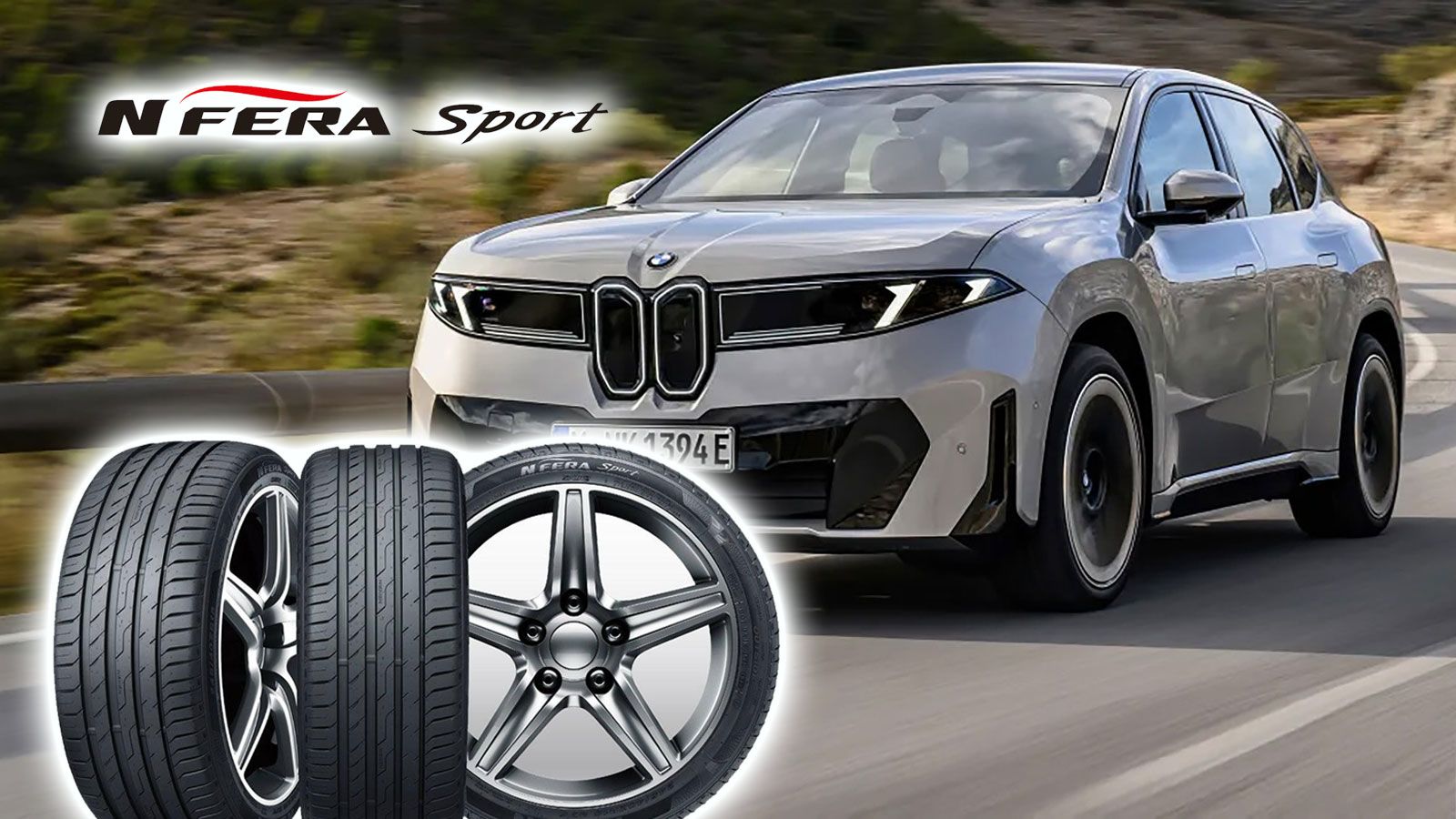 Nexen N’FERA Sport: Επιλέχθηκαν για ελαστικά 1ης τοποθέτησης στη νέα BMW iX3!