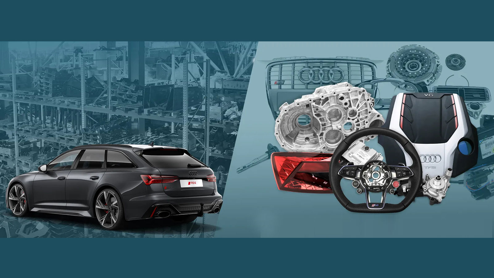 Μεταχειρισμένα ανταλλακτικά Audi