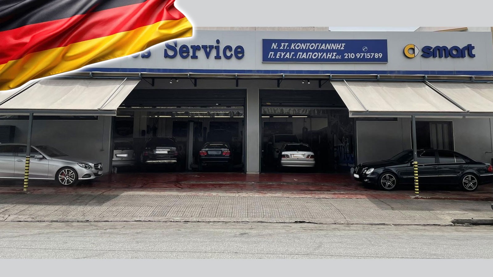 Εγγυημένες υπηρεσίες Mercedes σε συντήρηση και επισκευή 