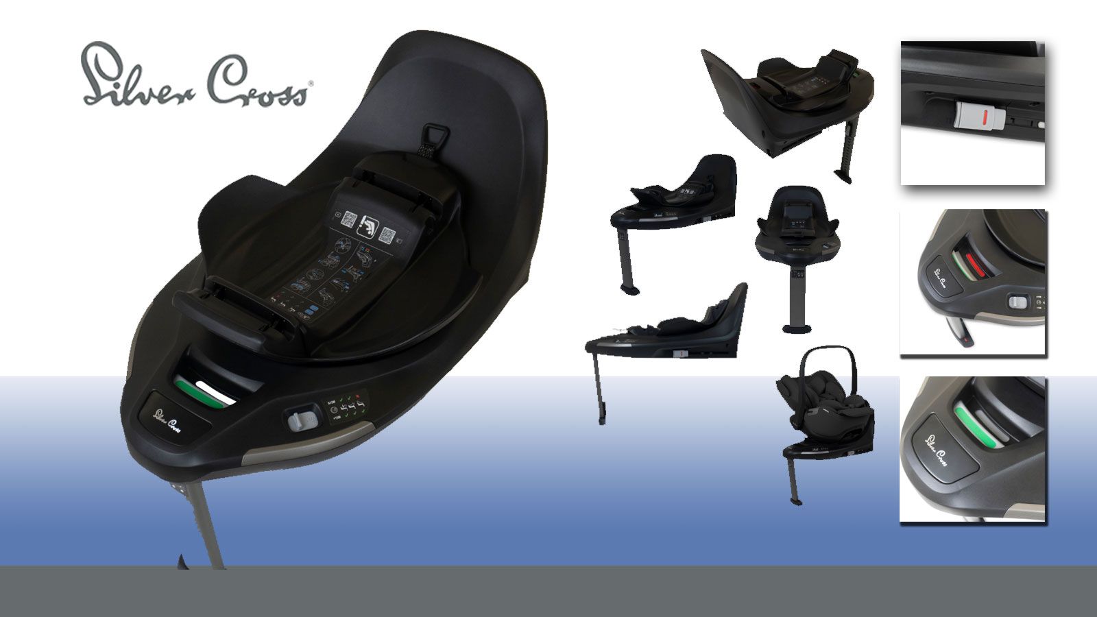 Κάθισμα αυτοκινήτου Silver Cross – Glide Plus 360°