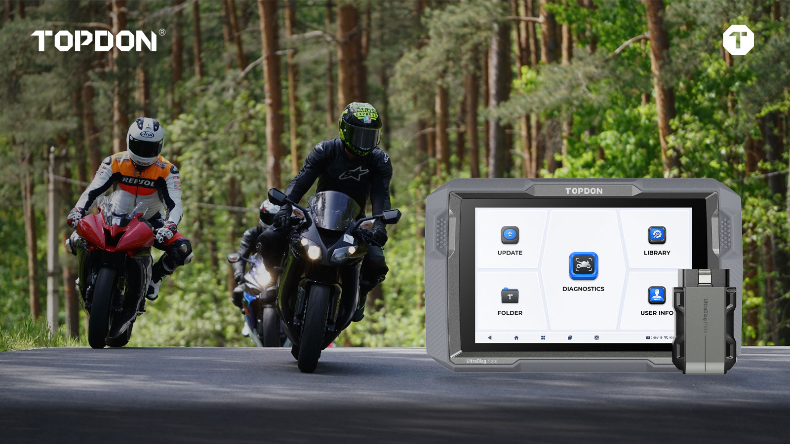 TOPDON UltraDiag Moto: Η απόλυτη λύση διάγνωσης για μοτοσικλέτες