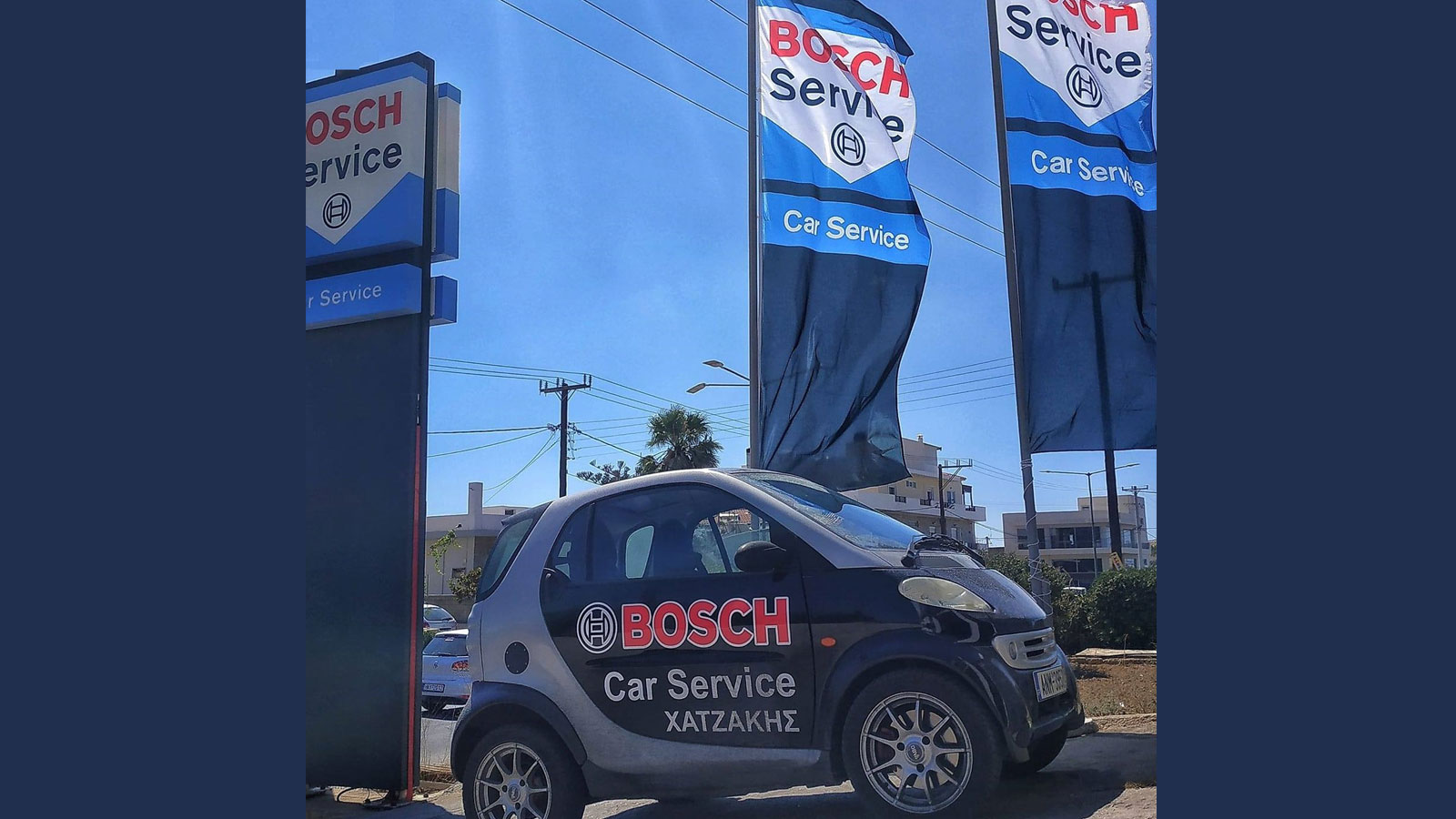 Στις εγκαταστάσεις της Bosch Car Service Χατζάκης θα βρείτε  ένα τέτοιο συνεργείο. Βρίσκεται στην Ιεράπετρα και για περισσότερα από 25 χρόνια προσφέρε