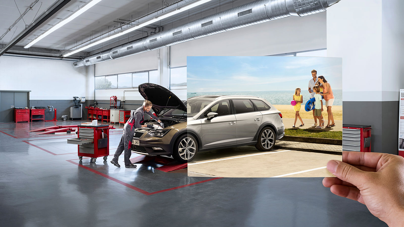 Η SEAT σας προσφέρει τη δυνατότητα να επισκεφτείτε οποιοδήποτε εξουσιοδοτημένο συνεργείο της SEAT, χωρίς να κλείσετε ραντεβού και να πάρετε πίσω το αυ