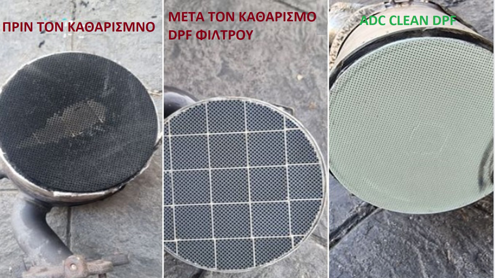 ADC Automotive Diagnosis Center τεχνογνωσία σε Διάγνωση Επισκευή και καθαρισμό DPF