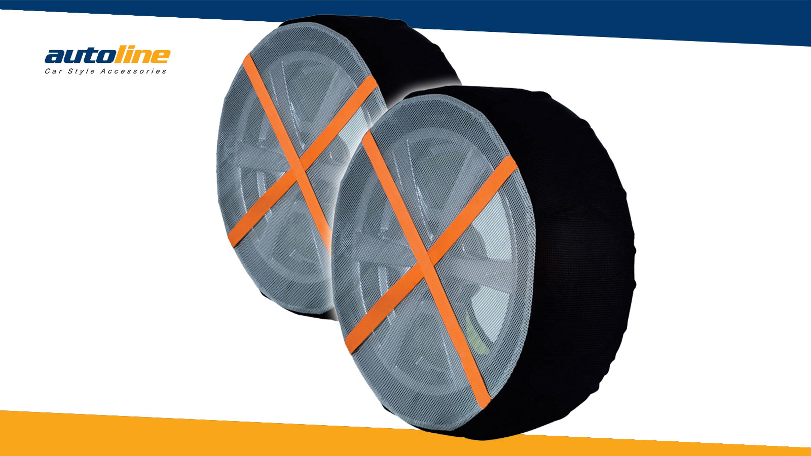 Autoline SnowFlow Αντιολισθητικές Χιονοκουβέρτες για Αυτοκίνητο