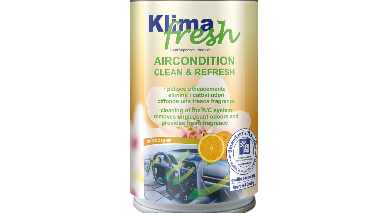 Το KLIMA FRESH υπόσχεται να φρεσκάρει τον αέρα που έρχεται μέσω του κλιματισμού.