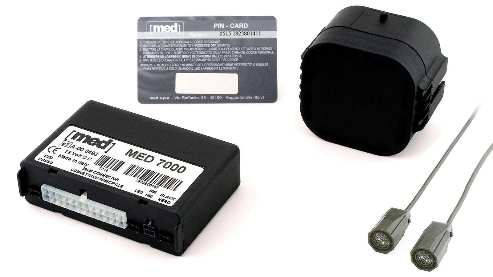 Αντικλεπτικό Σύστημα Αυτοκινήτου – MED 11.360