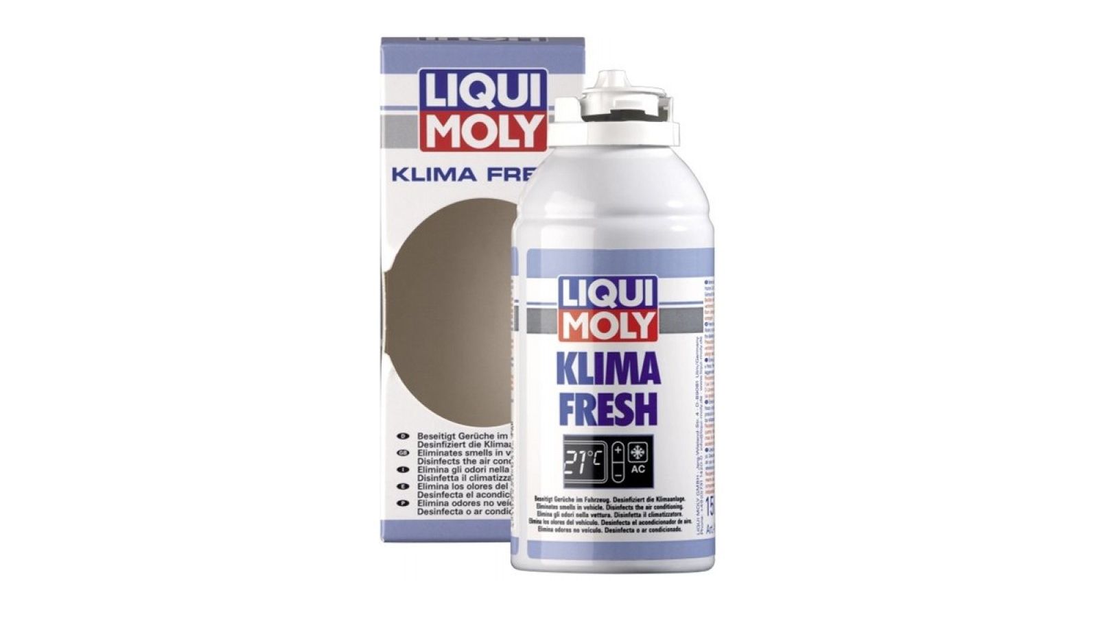 Με εύκολη χρήση, το καθαριστικό σπρέι A/C Liqui Moly, χρειάζεται μόλις 20 λεπτά για να αλλάξει τις οσμές και να φέρει φρεσκάδα στο εσωτερικό του αυτοκ