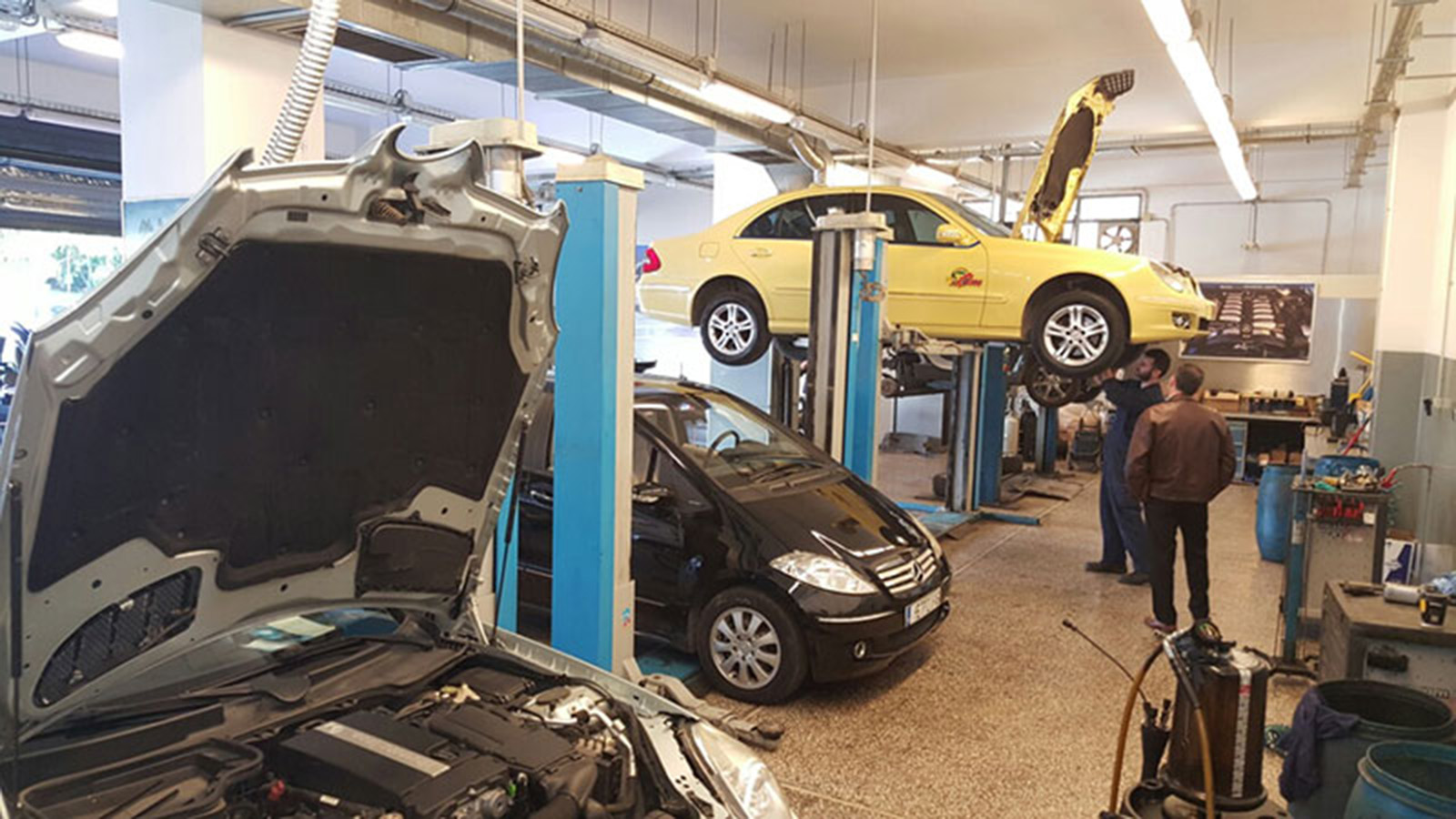 Εγγυημένες υπηρεσίες Mercedes σε συντήρηση και επισκευή 