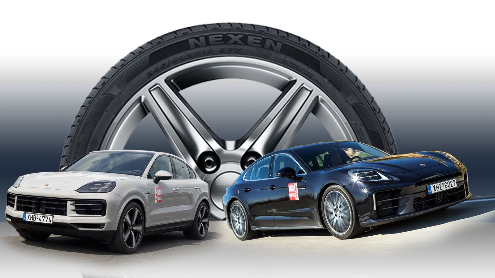 Οι Porsche Cayenne & Porsche Panamera έχουν λάστιχα Nexen σε 1η τοποθέτηση