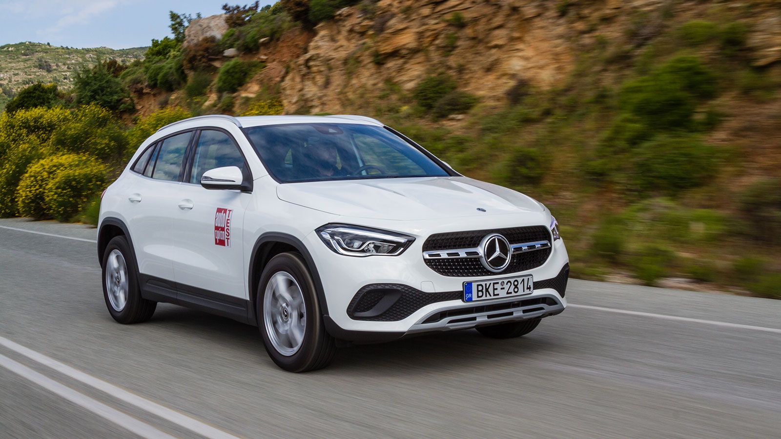 Η Mercedes GLA δεύτερης γενιάς είναι άνετη και έχει χώρους για 5 ενήλικες επιβάτες