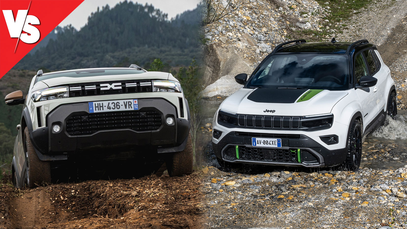 H γνώμη μας για τα 4κίνητα Dacia Duster & Jeep Avenger + tech specs