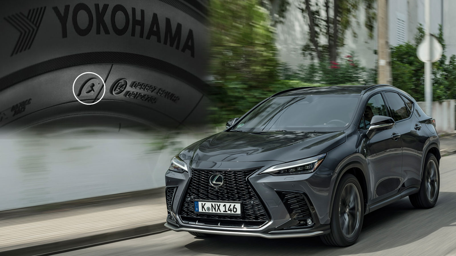 Το Yokohama BluEarth-XT AE61 είναι ελαστικό πρώτης τοποθέτησης στο Lexus NX, το πρώτο premium Plug-in υβριδικό μοντέλο της ιαπωνικής μάρκας. Το Yokohama BluEarth-XT AE61 είναι ελαστικό πρώτης τοποθέτησης στο Lexus NX, το πρώτο premium Plug-in υβριδικό μοντέλο της ιαπωνικής μάρκας.