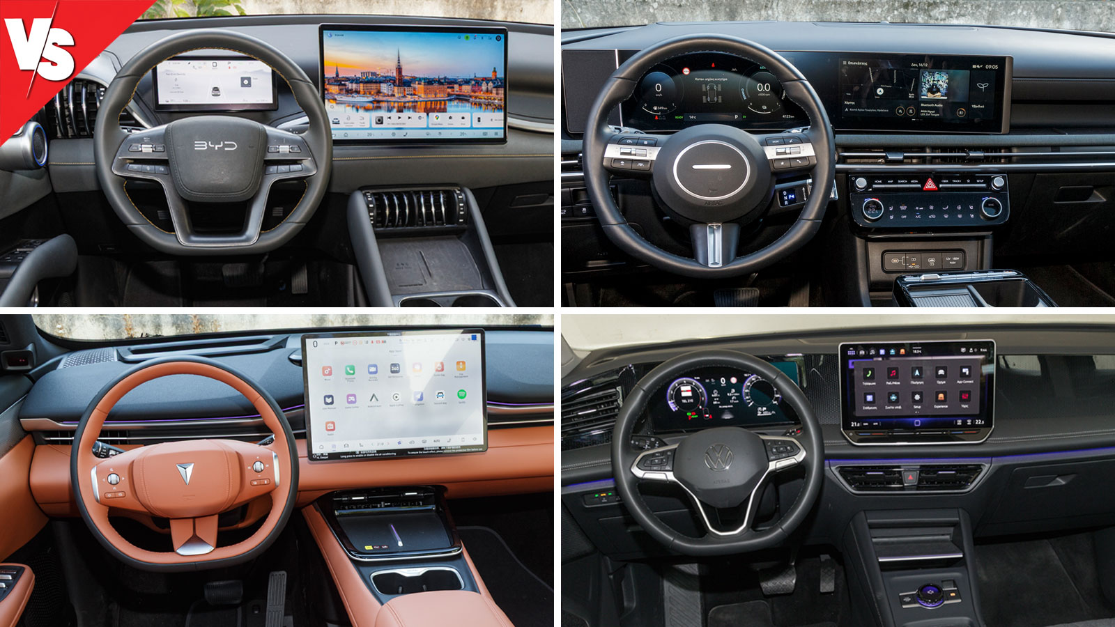 BYD Atto 3 EVO Vs Changan Deepal S05 Vs Hyundai Tucson Vs Volkswagen Tiguan BYD Atto 3 EVO Vs Changan Deepal S05 Vs Hyundai Tucson Vs Volkswagen Tiguan