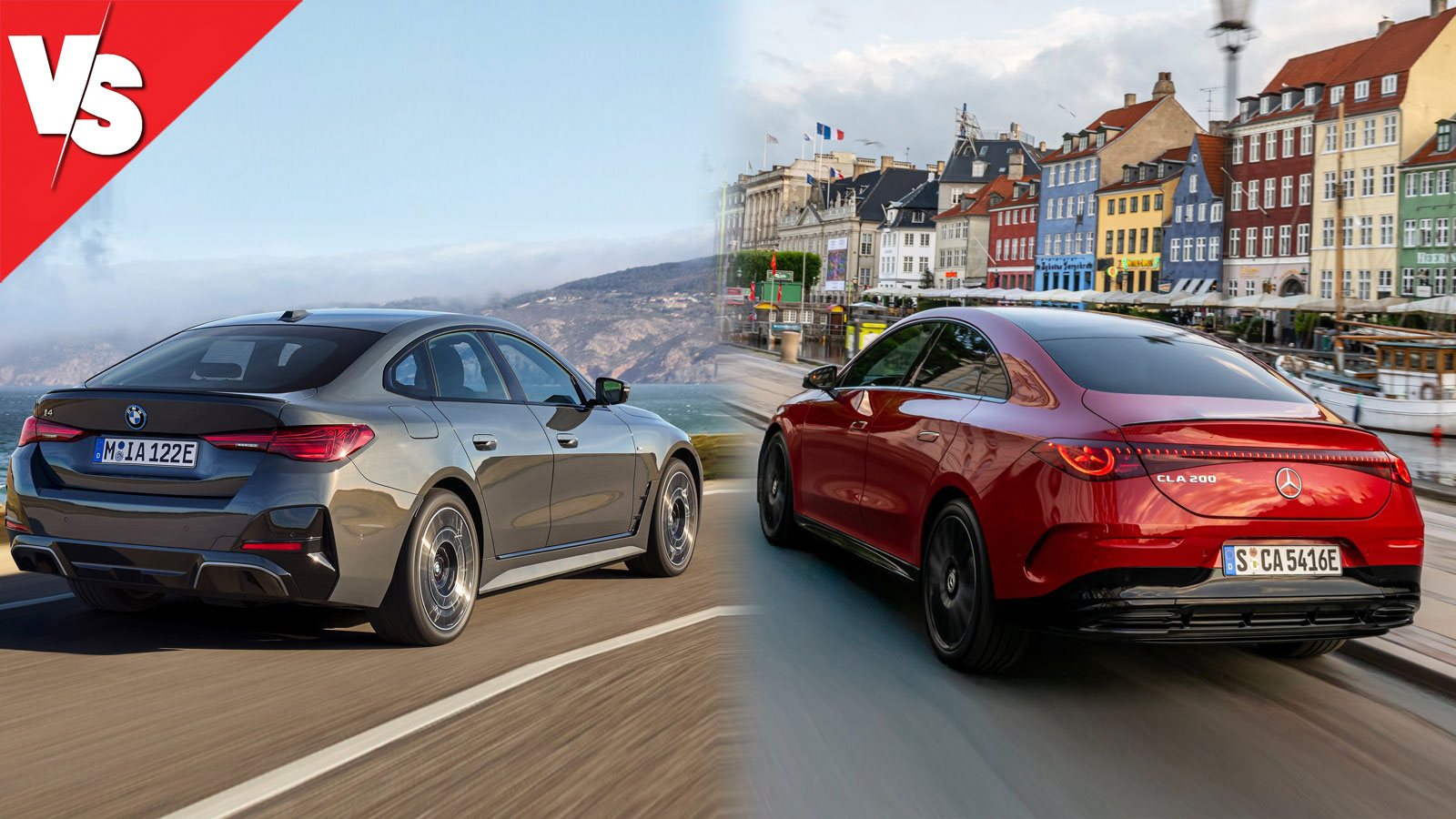 Premium ηλεκτρικά sedan από Γερμανία: BMW i4 & Mercedes CLA