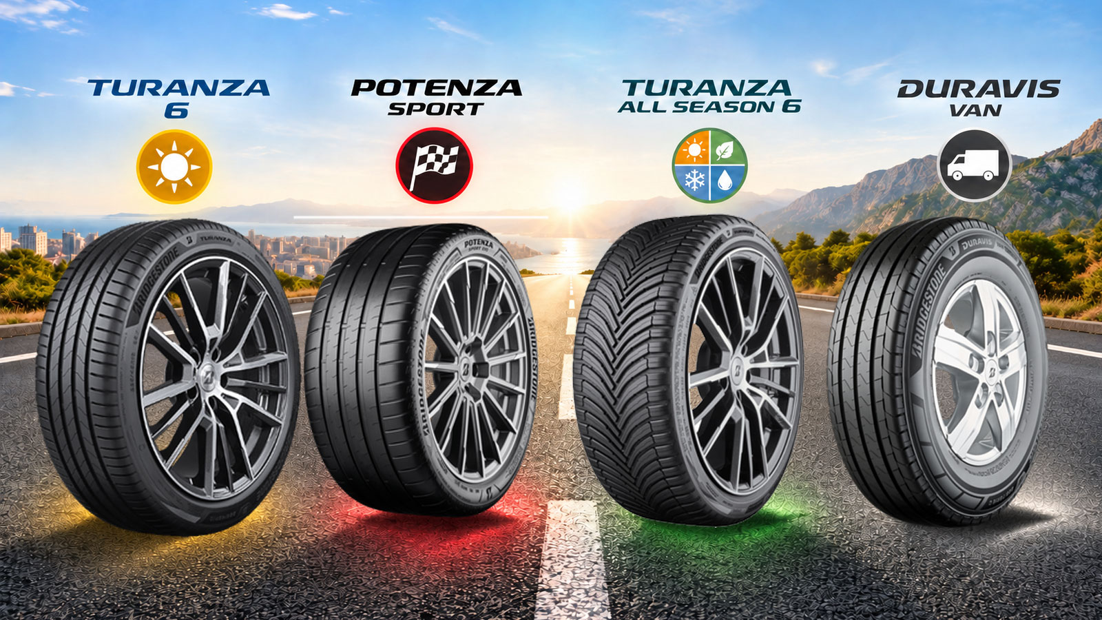 Bridgestone: Δώρα αξίας έως 60 ευρώ με κάθε αγορά νέου σετ ελαστικών Bridgestone: Δώρα αξίας έως 60 ευρώ με κάθε αγορά νέου σετ ελαστικών