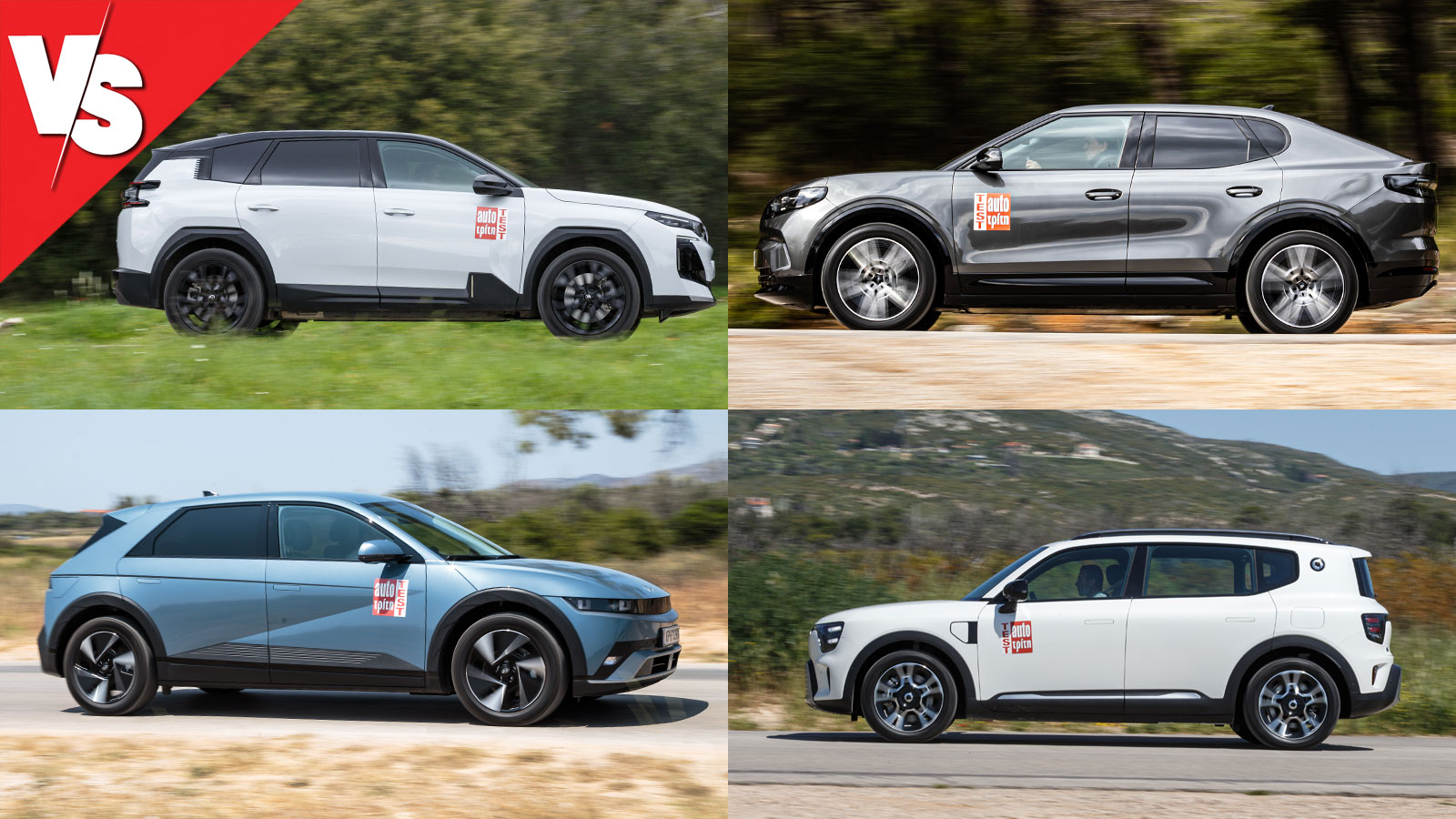 Η μεγαλύτερη μπαταρία των Ford Capri και Hyundai Ioniq 5 εξασφαλίζει την μεγαλύτερη πραγματική αυτονομία. Πολύ κοντά σε range μέσων οδηγικών συνθηκών είναι τα Citroen e-C5 Aircross και smart #5, με το Η μεγαλύτερη μπαταρία των Ford Capri και Hyundai Ioniq 5 εξασφαλίζει την μεγαλύτερη πραγματική αυτονομία. Πολύ κοντά σε range μέσων οδηγικών συνθηκών είναι τα Citroen e-C5 Aircross και smart #5, με το
