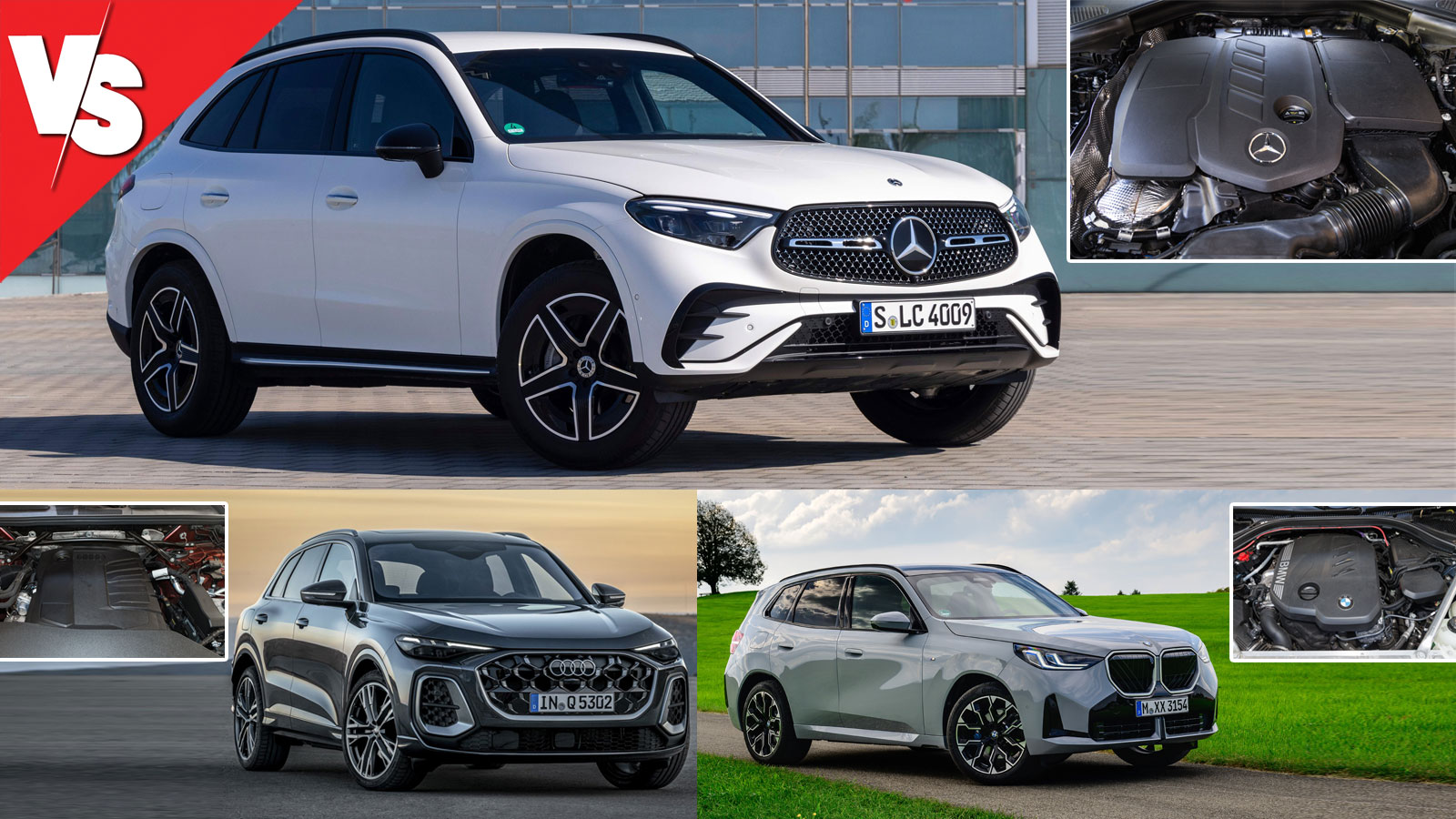 Το «πάντρεμα» mild hybrid τεχνολογίας, ρεζερβουάρ 60+ λίτρων και diesel κίνησης εξασφαλίζει αυτονομία άνω των 1.000 χιλιομέτρων σε Audi Q5 SUV, BMW X3 και Mercedes GLC.