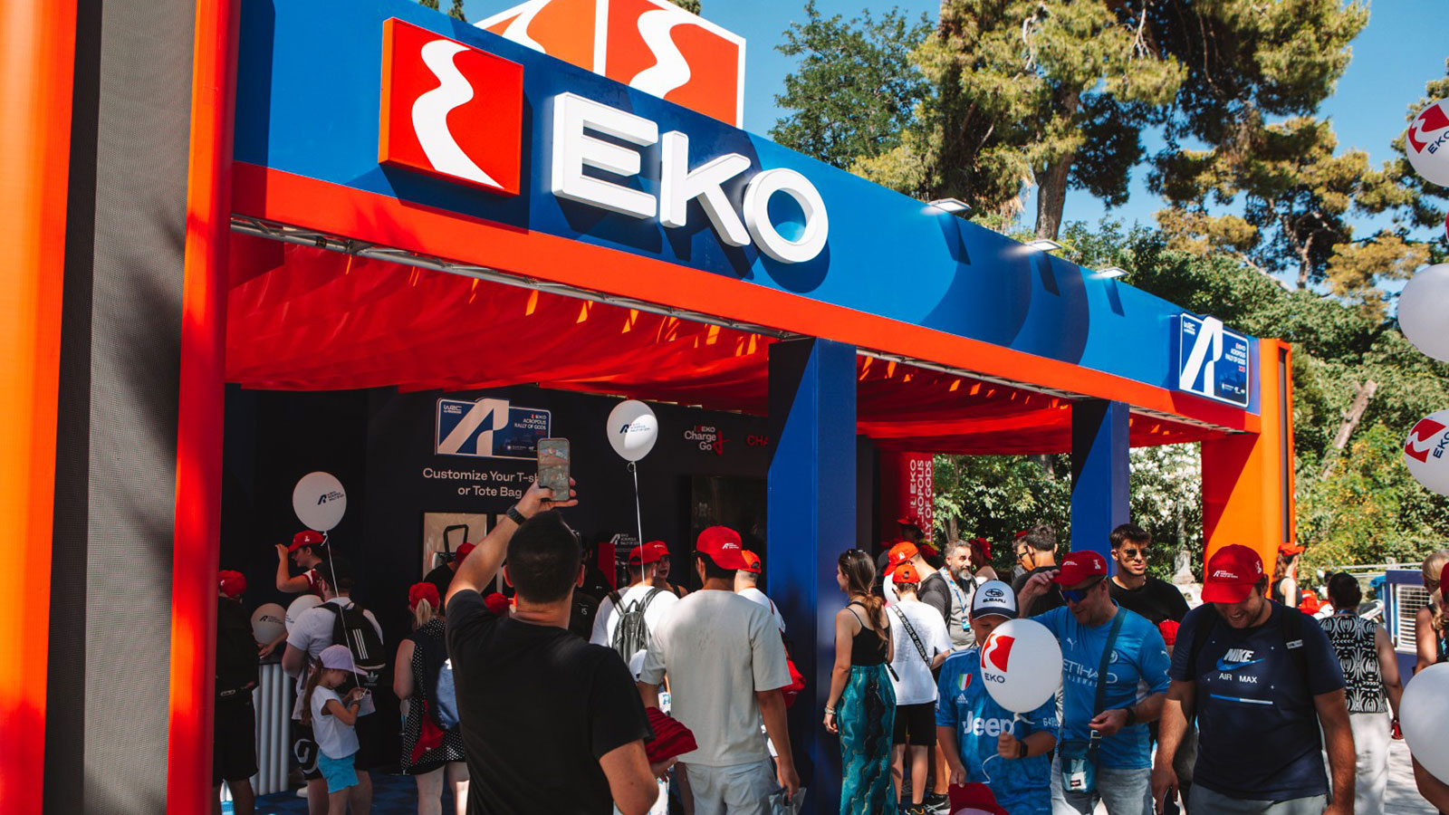 Μέσα από το πρόγραμμα «EKO Ράλλυ Ακρόπολις Road Safety» αναδείχθηκε το ζήτημα της οδικής ασφάλειας.