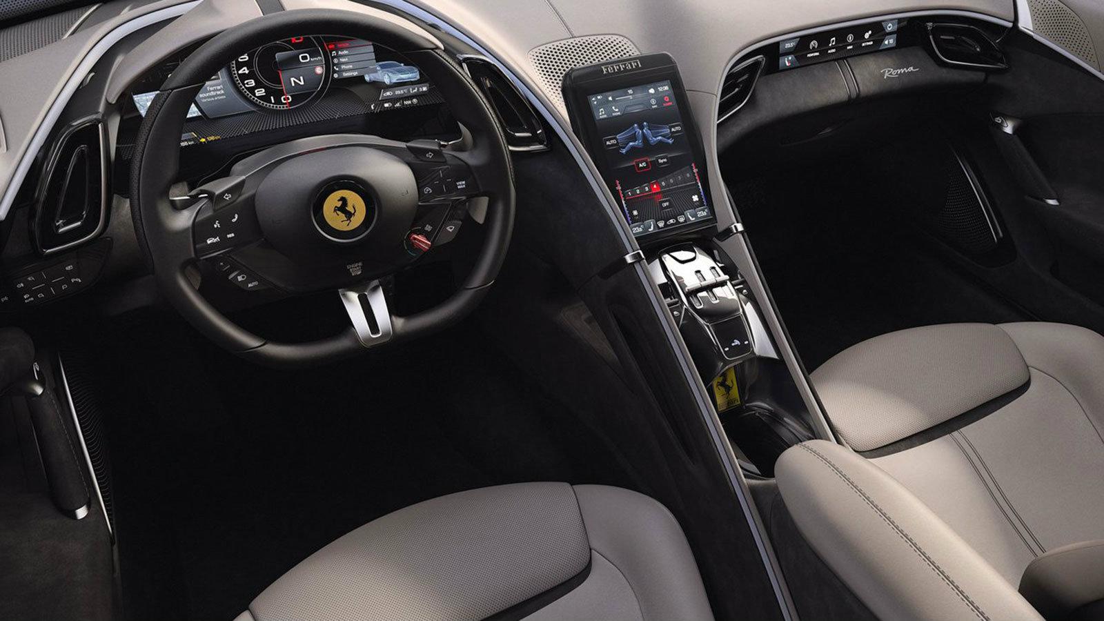 Ferrari roma салон