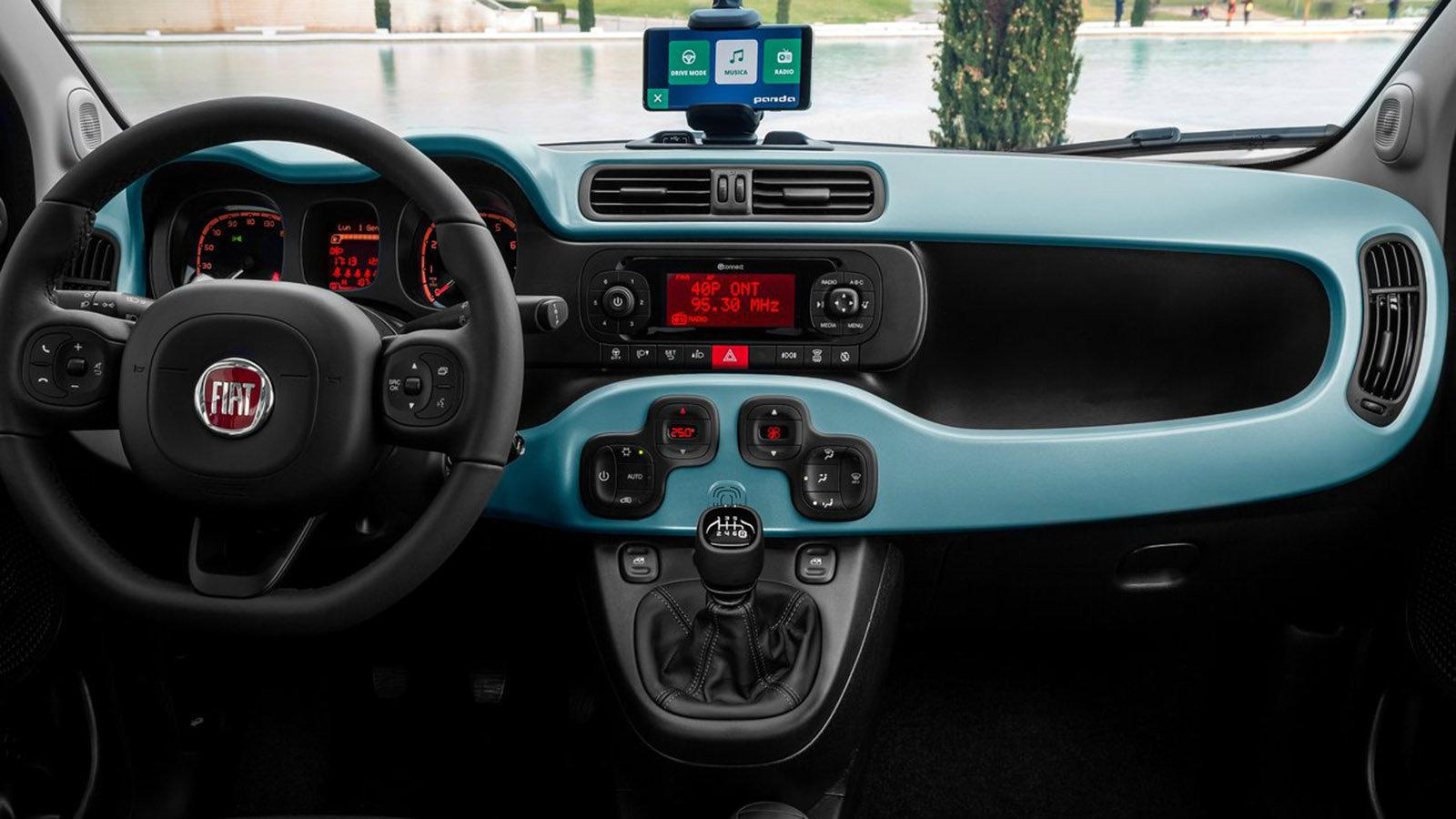 Fiat panda салон