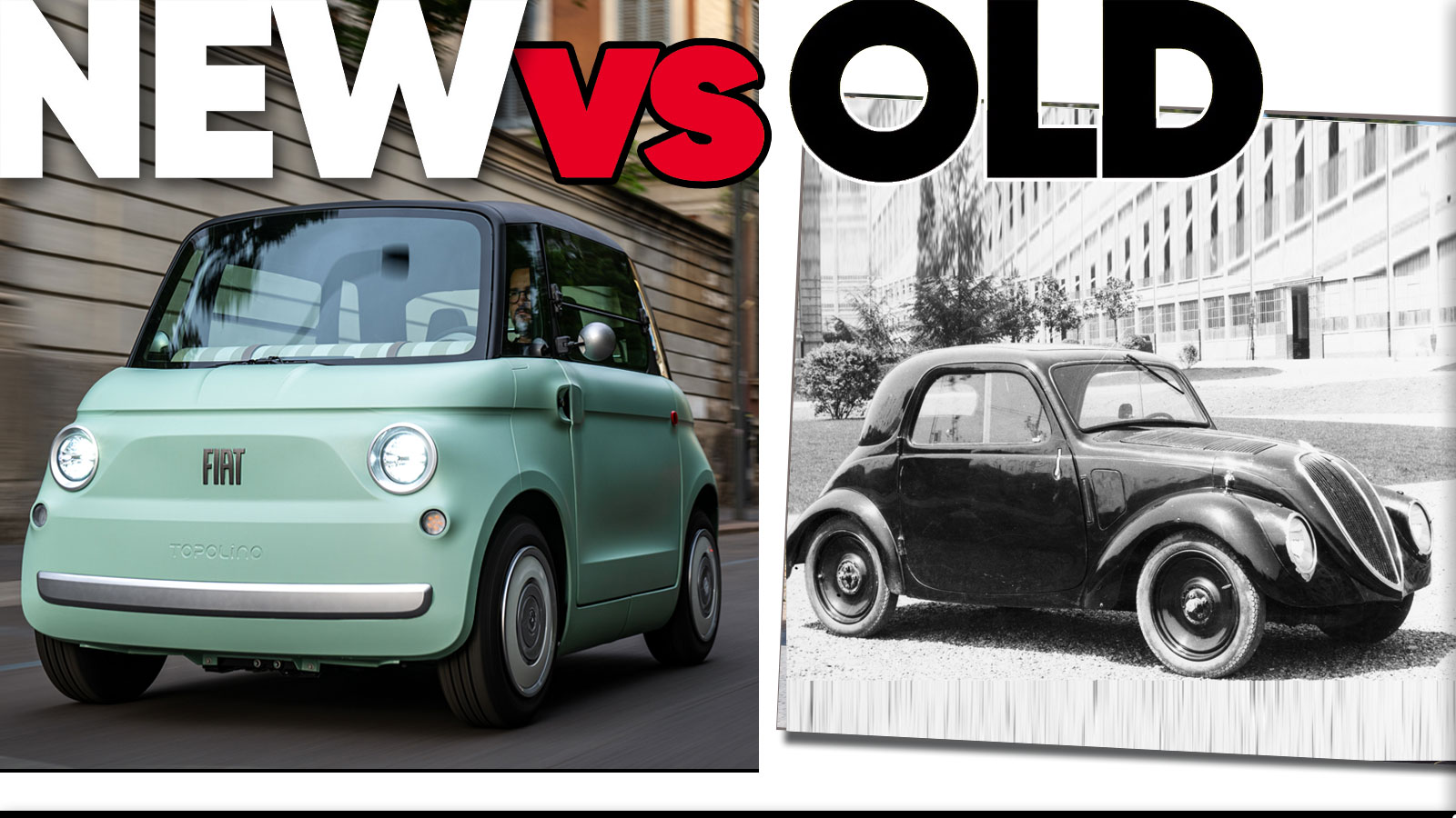 Fiat Topolino vs old | autotriti.gr 